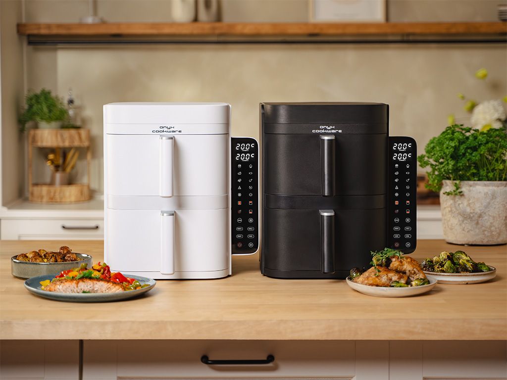 AIRFRYER - DUAL STACK 12L - VALKOINEN - 3