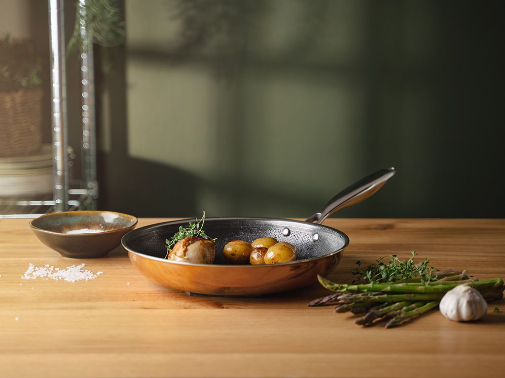 KUPARI HYBRID NON-STICK PAISTINPANNUSARJA - 3 OSAA - 3
