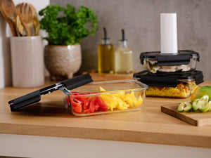 SUORAKULMAINEN VAKUUMI LASISÄILIÖ – 1480ML - 4