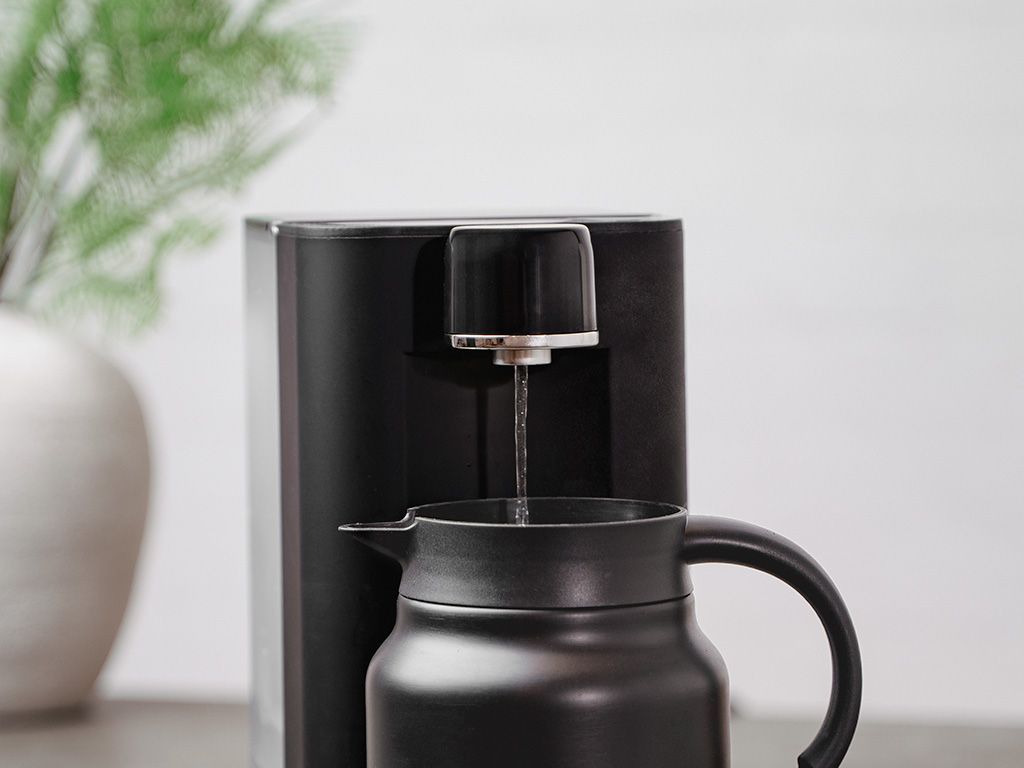 RUOSTUMATON TERÄSTERMOSKANNU – 1L - 4