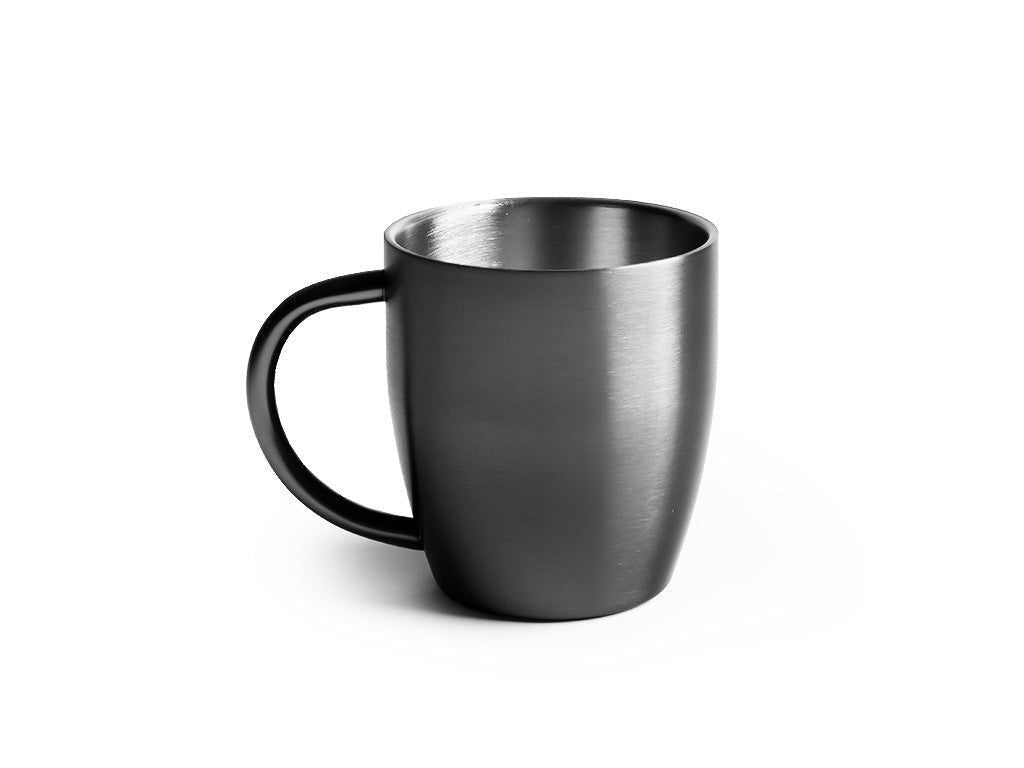 RUOSTUMATTOMASTA TERÄKSESTÄ VALMISTETTU MUKISETTI 4 KPL - 14