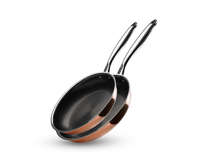 KUPARI HYBRID NON-STICK PAISTINPANNUSARJA - 2 OSAA - 1